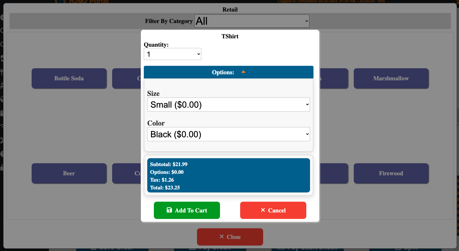 screenshot of R2M2 Solutions